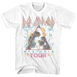 Def Leppard 1988 Hysteria Tour Band Tee