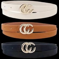 Gold Detailed Belt Women's Belts