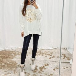 Gold Lion Pullover