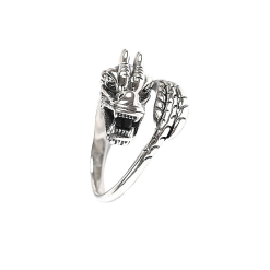 Dragon Claw Ring S925 Sterling Silver C019